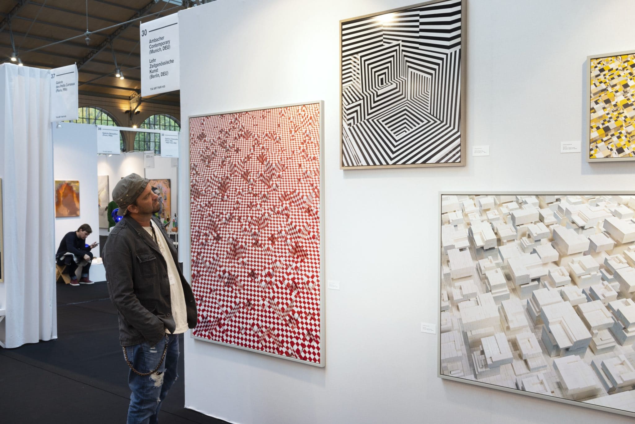 Andreas-Zimmermann-YIA-Art-Fair-Paris-Lehr-Zeitgenössische-Kunst-Berlin-2015-Plaid-Kammer-Scifi-Edit